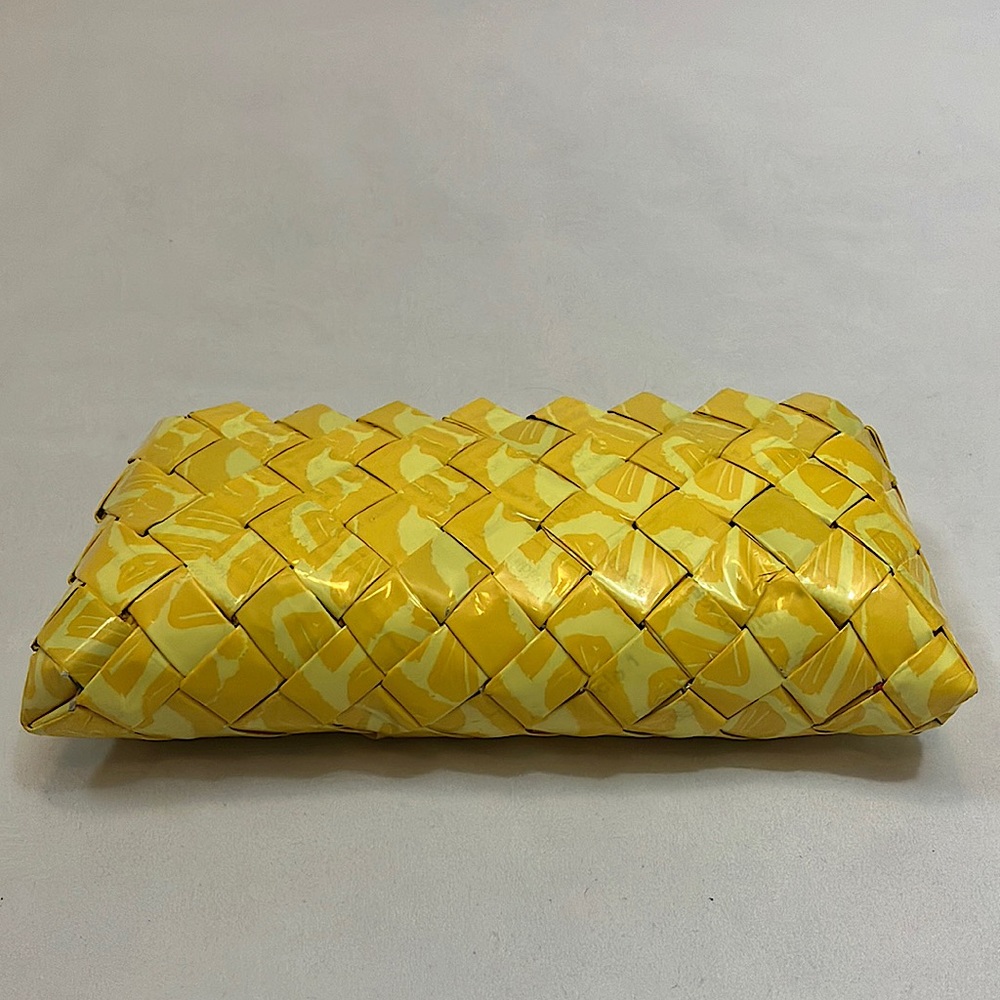 Yellow mini hand purse